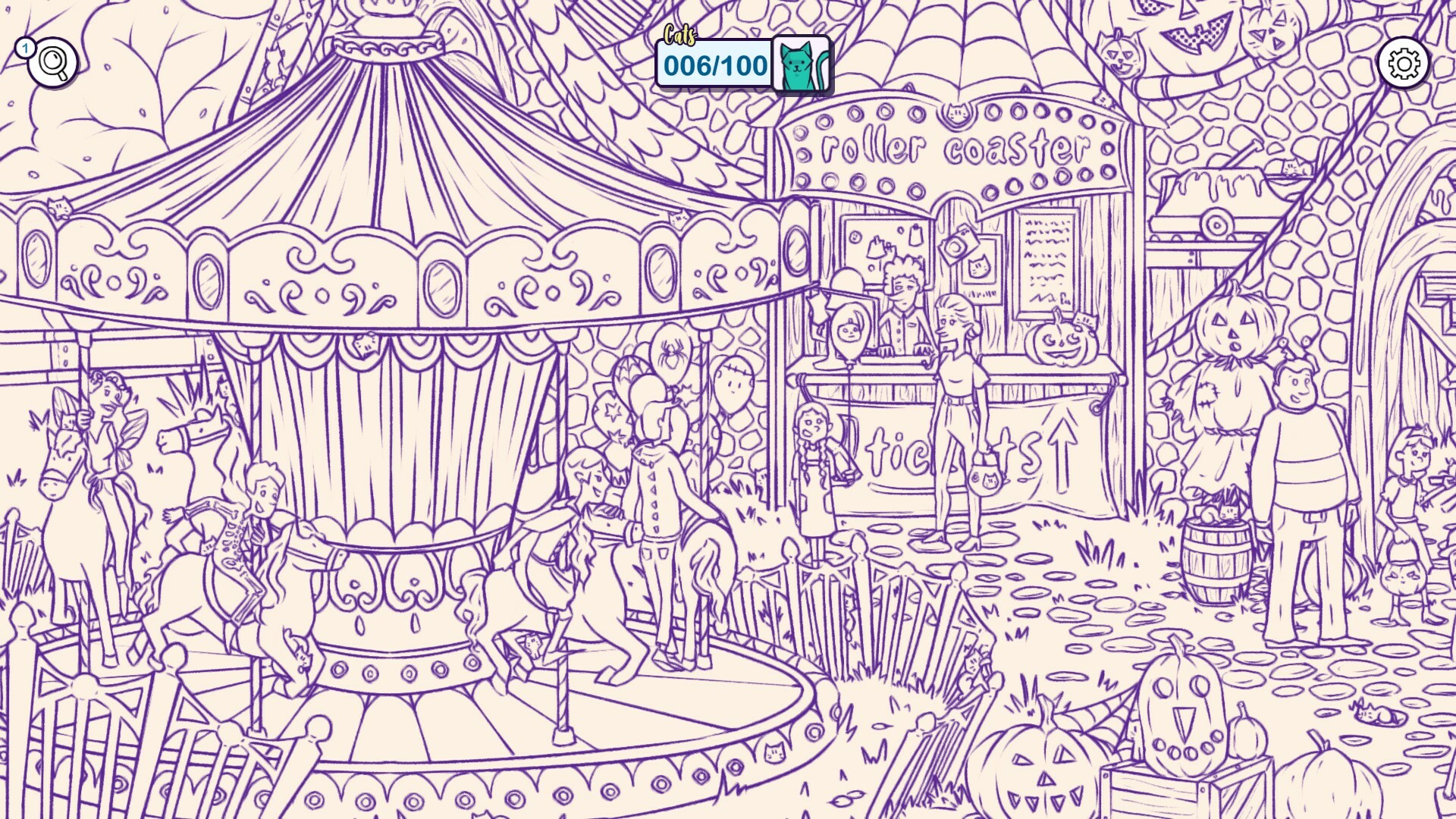 Hidden Cats in Spooky Town screenshot 8