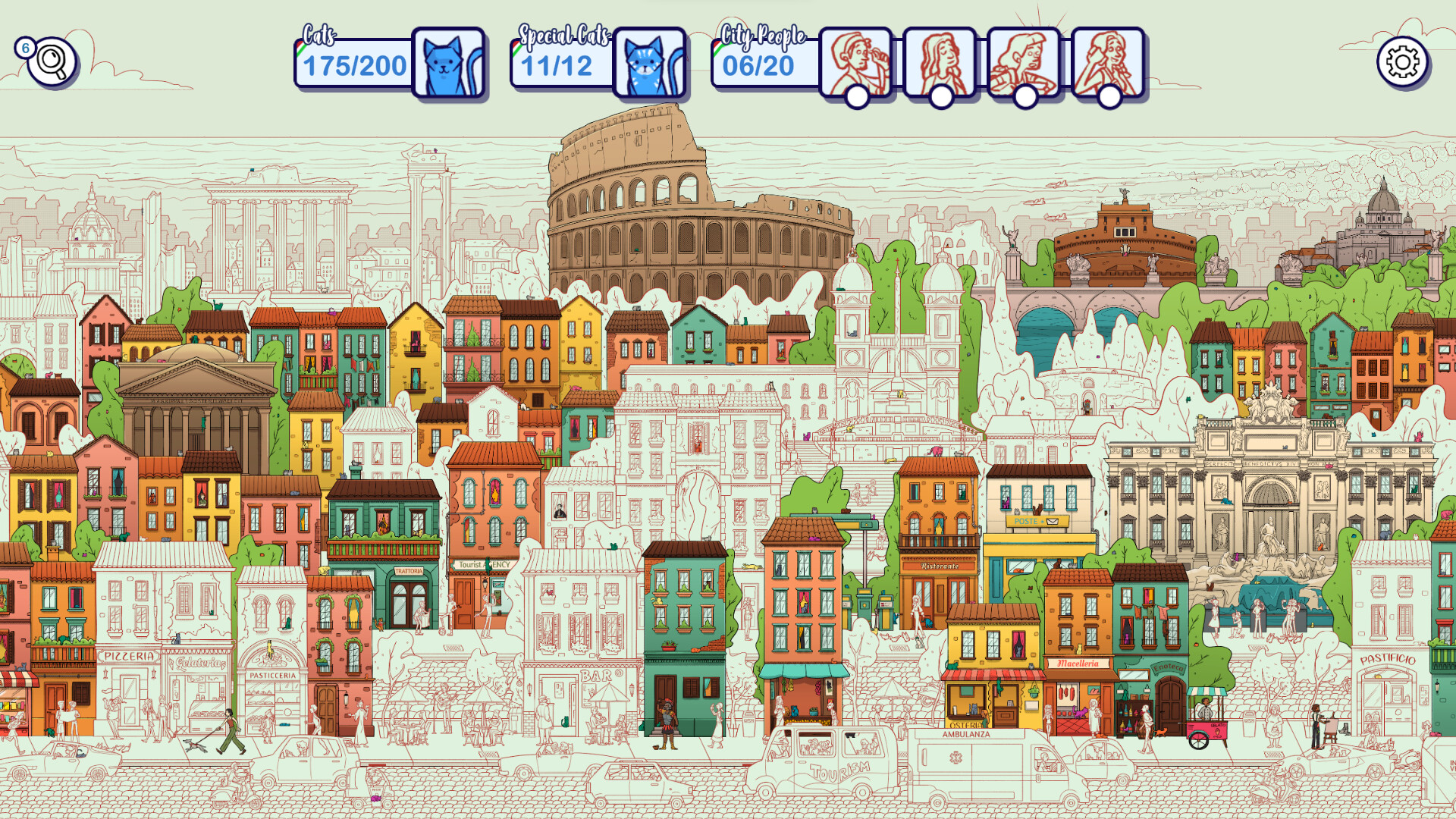 Hidden Cats in Rome screenshot 3