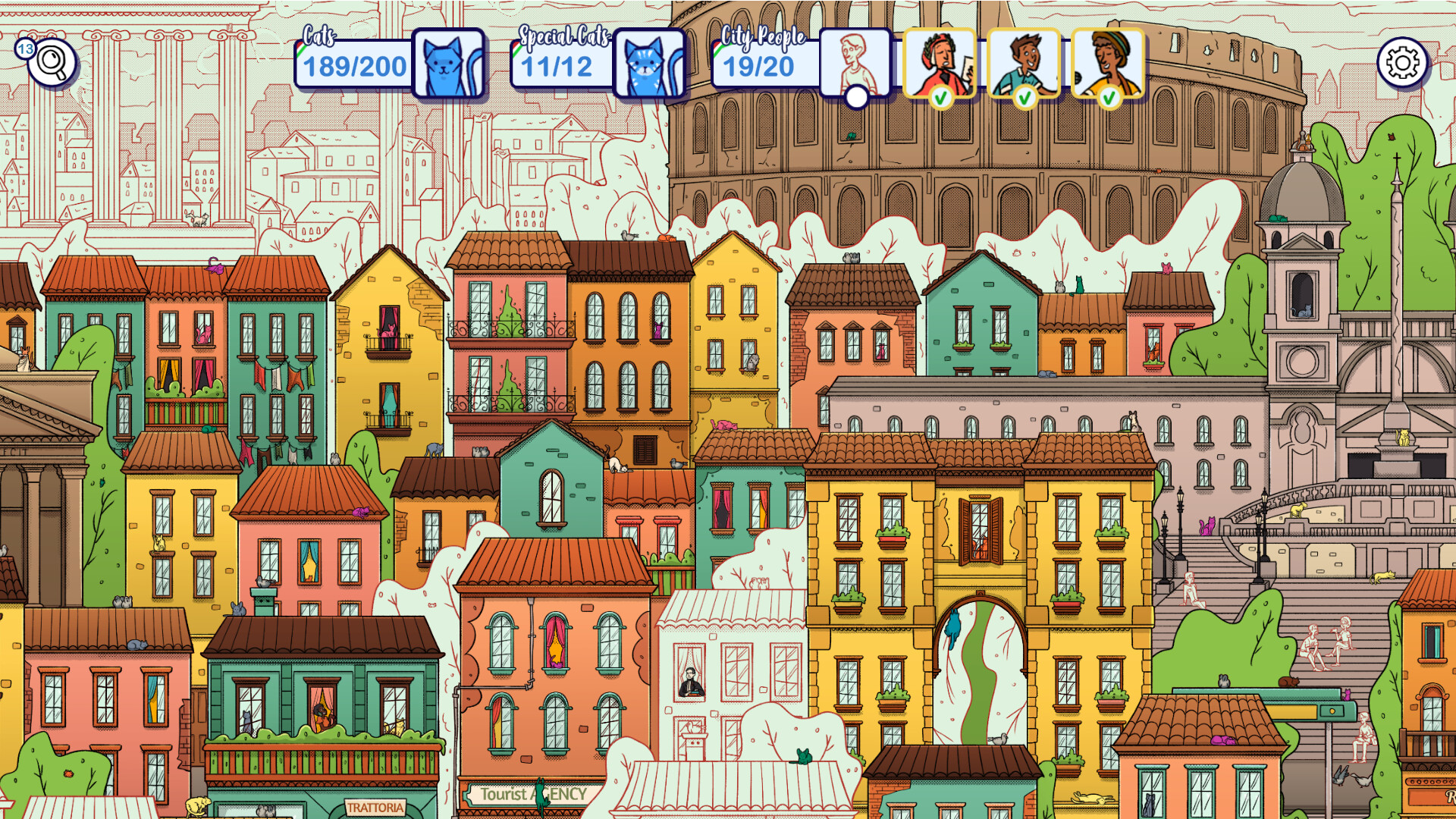 Hidden Cats in Rome screenshot 4
