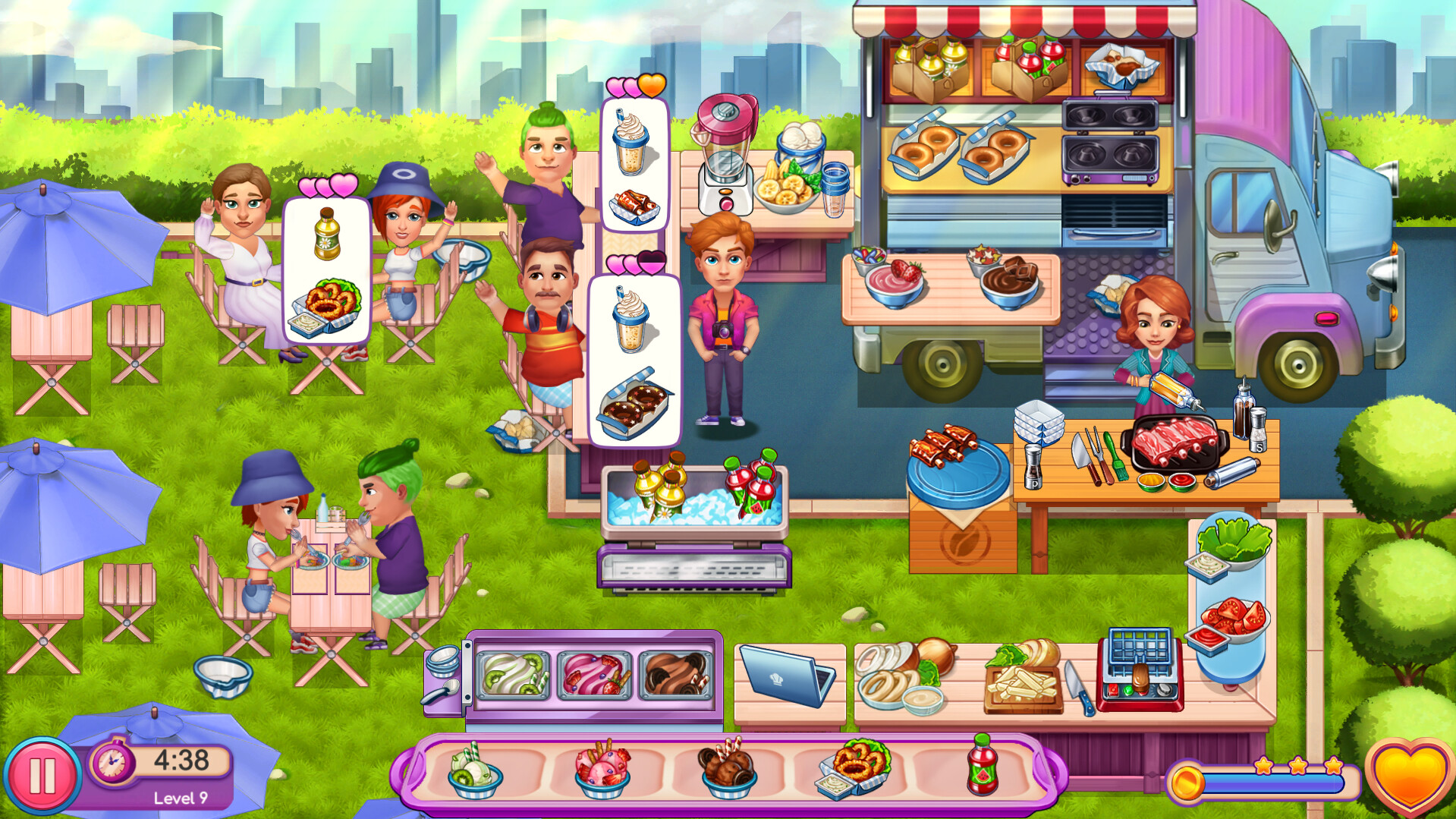 Claire's Cruisin' Cafe: Fest Frenzy screenshot 1