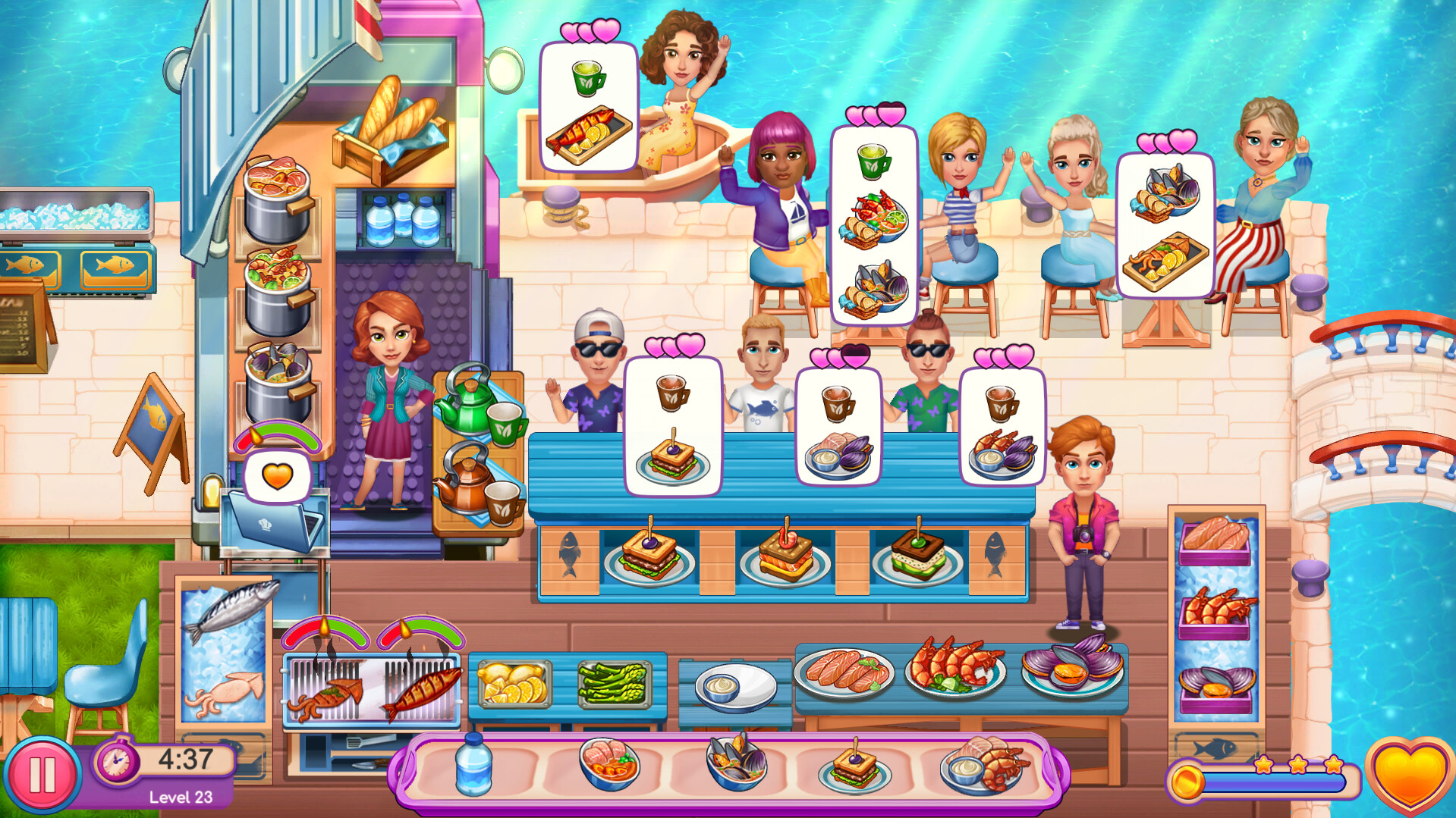 Claire's Cruisin' Cafe: Fest Frenzy screenshot 5