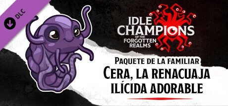 Paquete de la familiar Cera, la renacuaja ilícida adorable