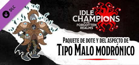 Paquete de dote y del aspecto de Tipo Malo modrónico