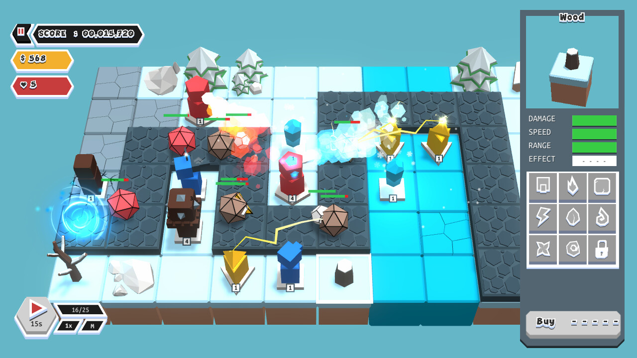 Polygons Tower Defense screenshot 3