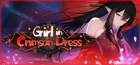 Girl in Crimson Dress - Tales of the demons in the mountain — Steam header