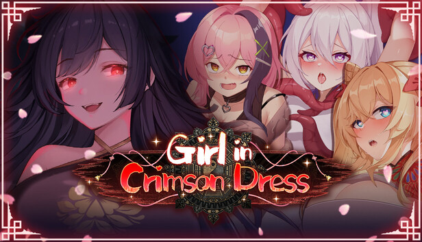 Girl in Crimson Dress - Tales of the demons in the mountain