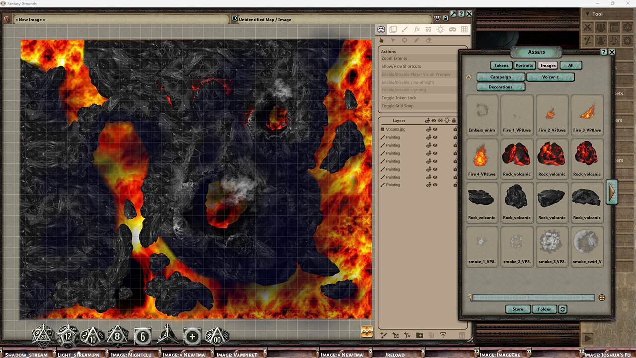 Fantasy Grounds - FG Volcanic Map Pack screenshot 2