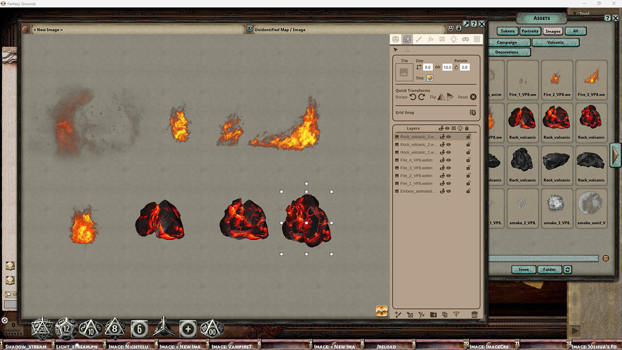 Fantasy Grounds - FG Volcanic Map Pack screenshot 1