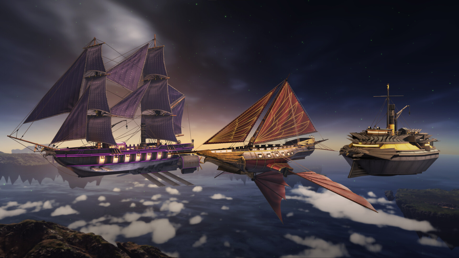 Airship: Kingdoms Adrift - War Corvettes DLC screenshot 1