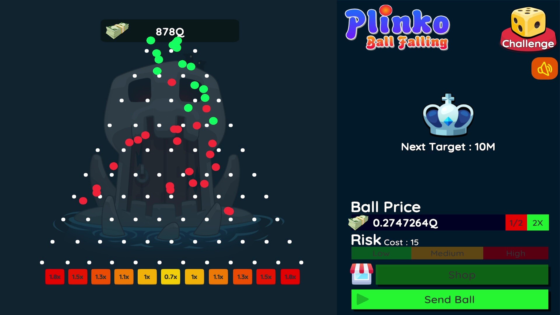 Plinko : Ball Falling screenshot 1