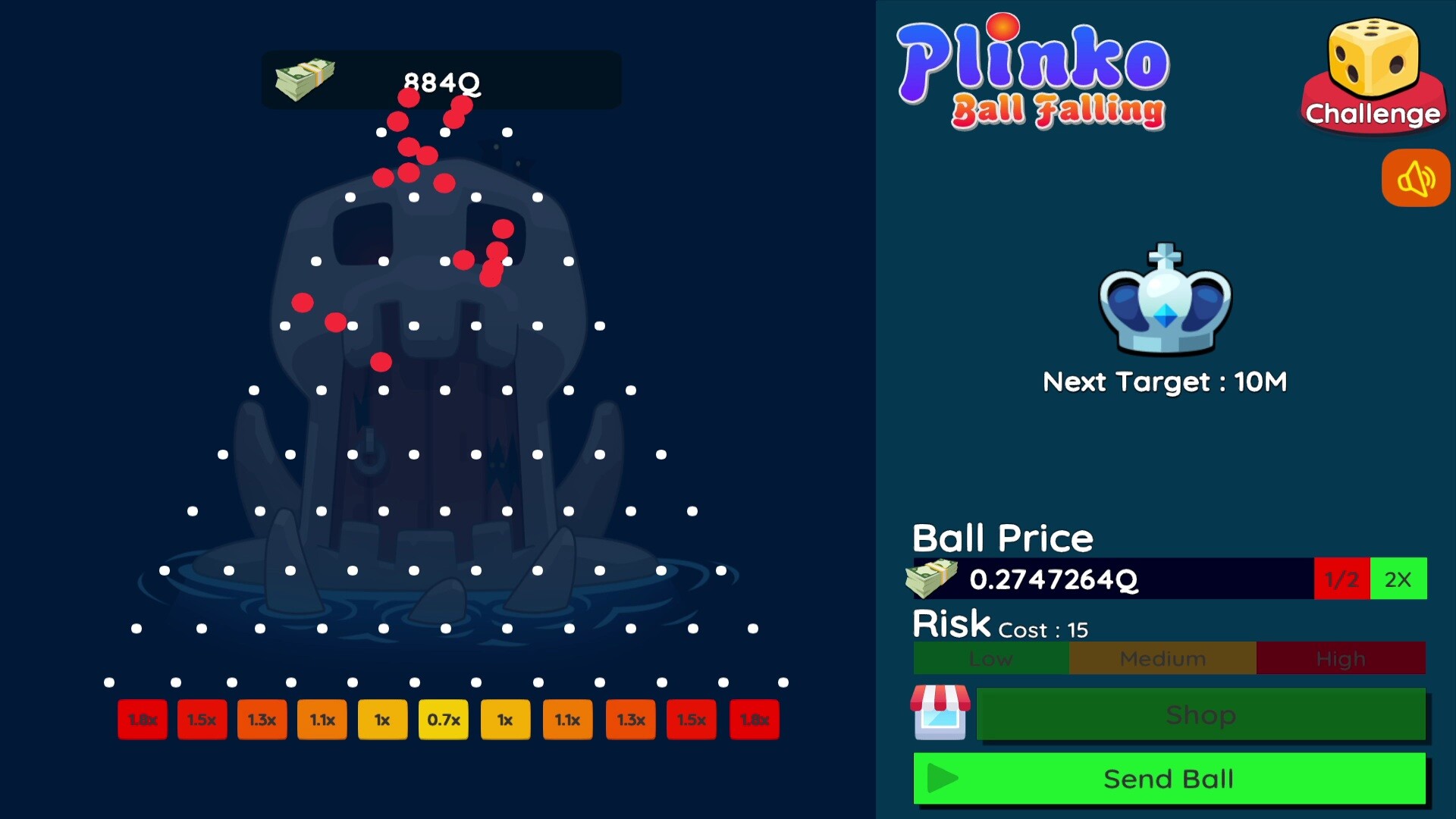 Plinko : Ball Falling screenshot 2