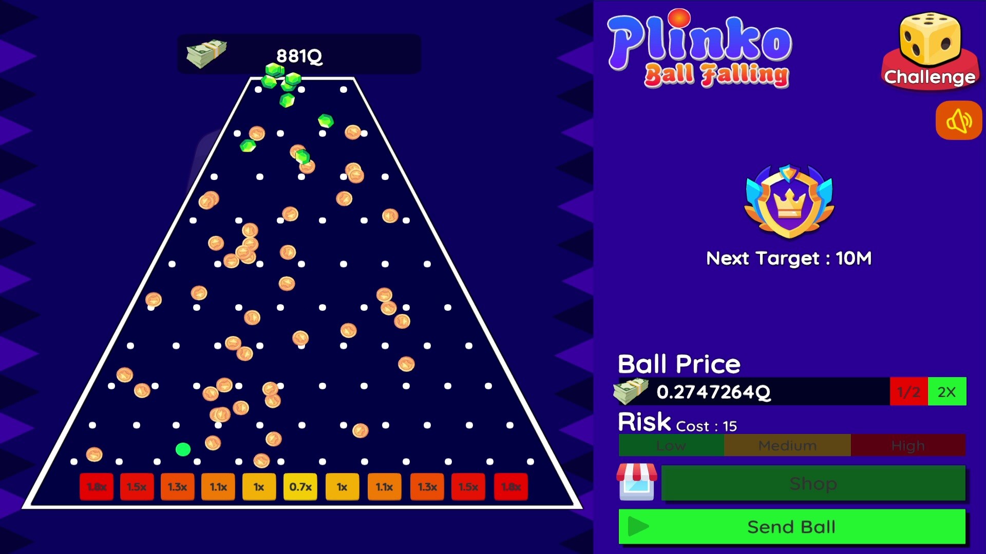 Plinko : Ball Falling screenshot 3