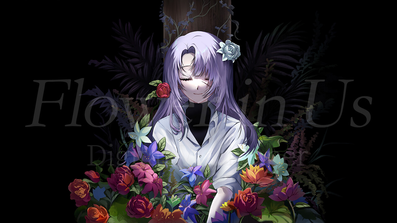 Flower in Us Digital Wallpaper screenshot 1