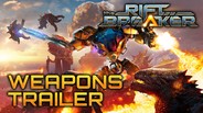 Gameplay | The Riftbreaker - Weapons Trailer