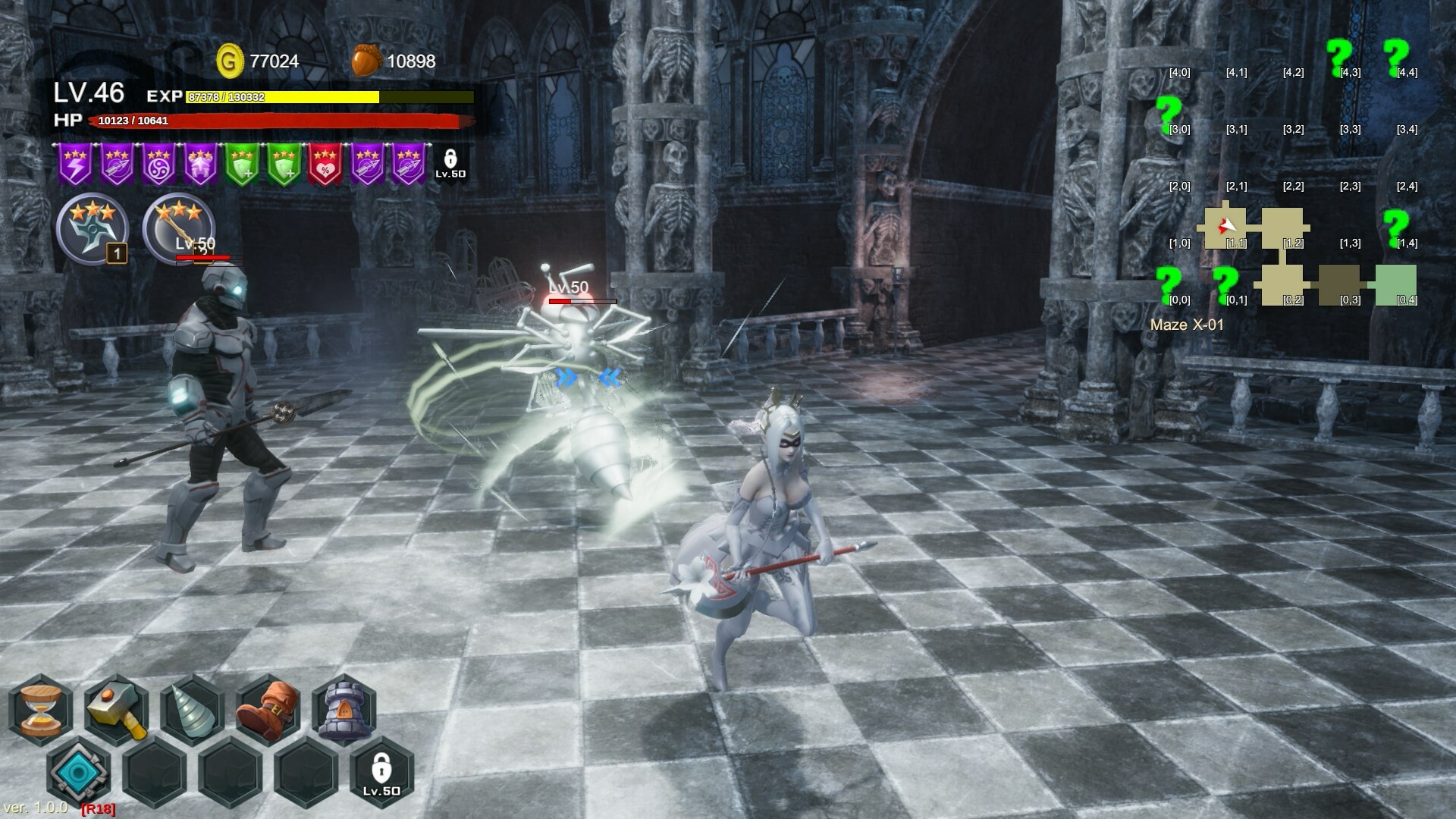 Widow in the Endless Labyrinth screenshot 4