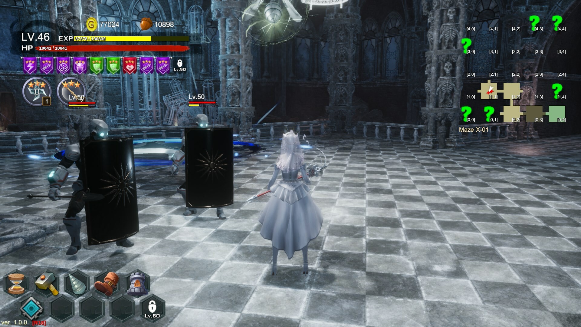 Widow in the Endless Labyrinth screenshot 1