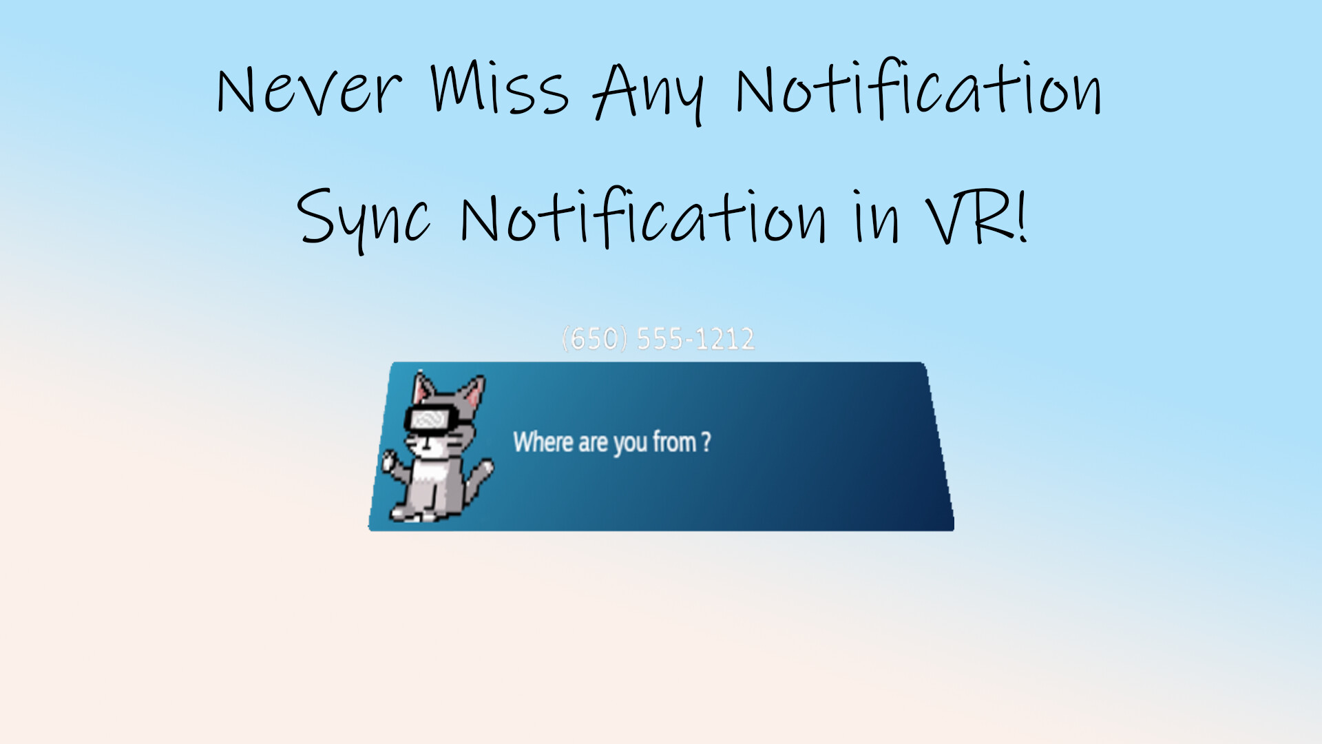NotificationCat VR screenshot 2