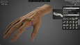 A screenshot of HAELE 3D - Handposen Lite - Zeichenreferenzen