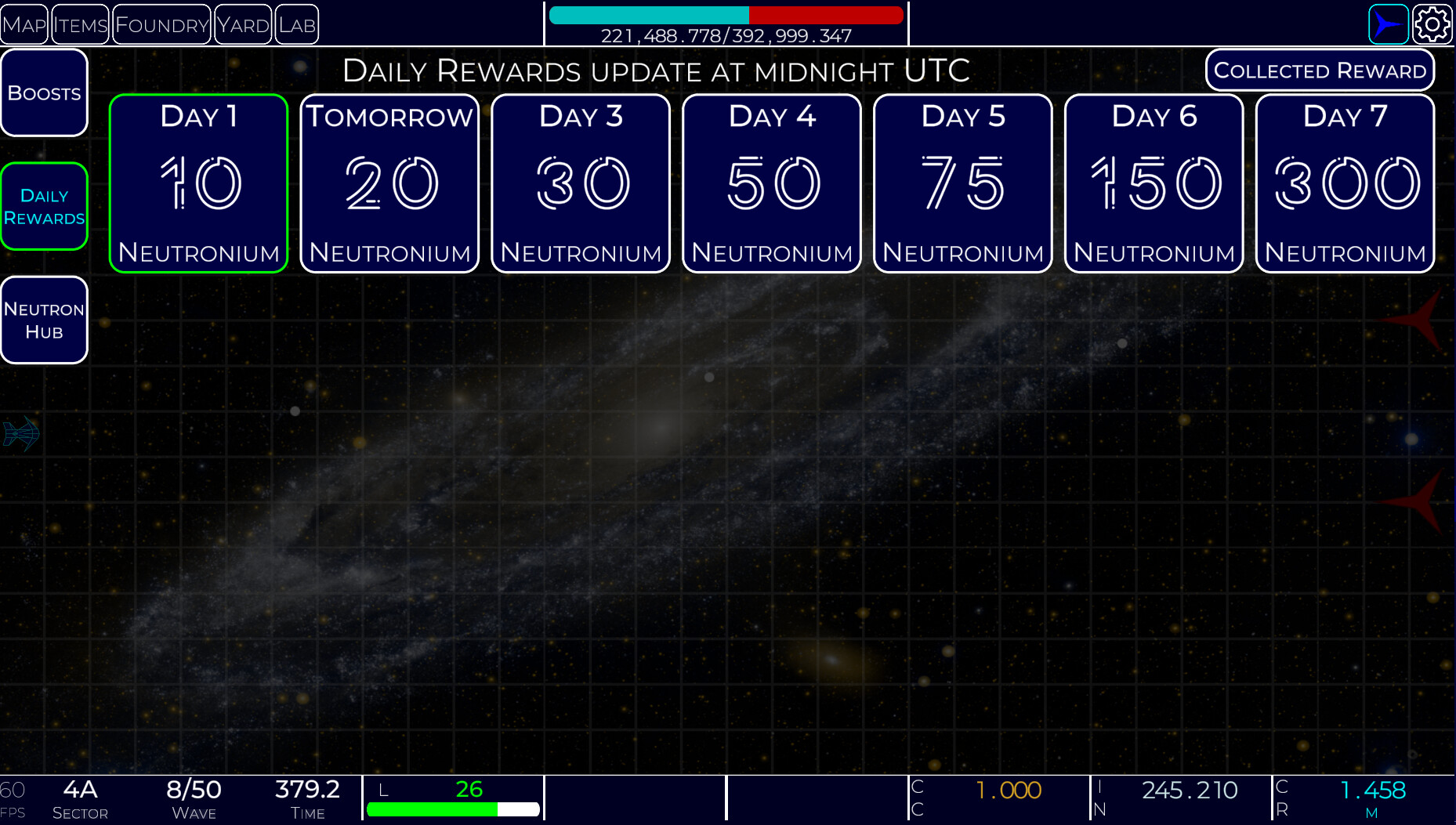Idle Space Navy screenshot 6