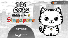 Gameplay | TRAILER - 101 Cats Hidden in Singapore - PLAY NOW!