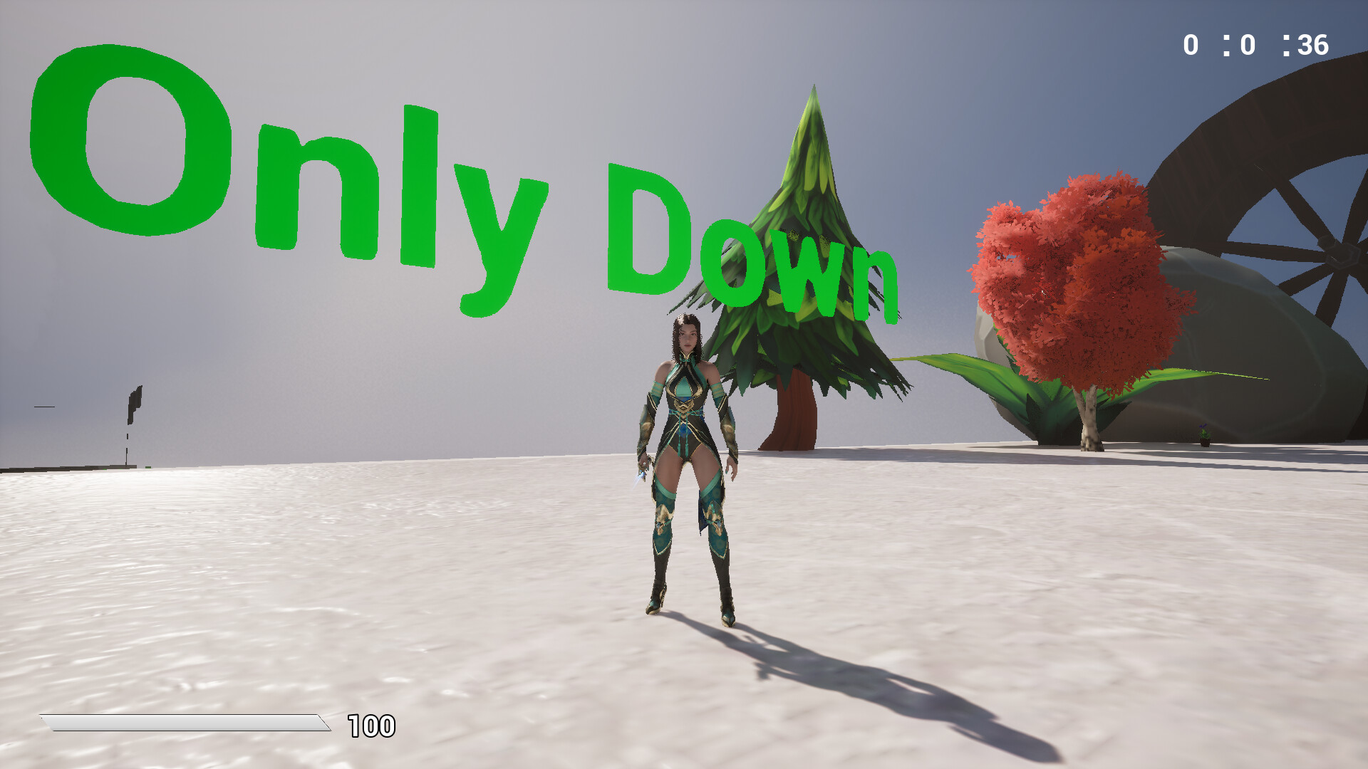 只有向下 Only Down screenshot 1