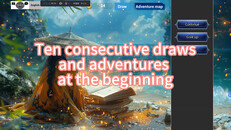 Gameplay | Ten consecutive draws and adventures at the begin