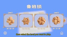 Gameplay | burr puzzle english