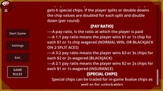 Pelitoiminnot | Blackjack-Simple-Display