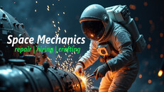 General / Cinematic | Space Mechanics: repair | hiring | crafting