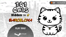 Gameplay | TRAILER - 101 Cats Hidden in Barcelona - PLAY NOW!