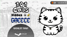 Gameplay | TRAILER - 101 Cats Hidden in Greece  - WISHLIST NOW!
