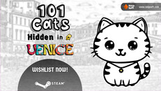 Gameplay | TRAILER - 101 Cats Hidden in Venice  - WISHLIST NOW!