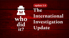일반/시네마틱 | Who Did It? Update 1.4: "The International Investigation Update" Trailer