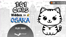 Gameplay | TRAILER - 101 Cats Hidden in Osaka- PLAY NOW!