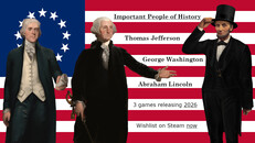 Teaser | Important People of History - Announcement trailer (3 games)