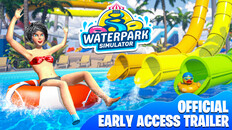 Gameplay | Waterpark Simulator | EA Release Gameplay Trailer