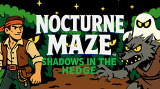 Gameplay | Nocturne Maze: Shadows in the Hedge - Steam Trailer