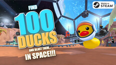 Gameplay | Find 100 Ducks and Blast Them...IN SPACE!!! - Reveal Trailer