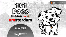 Gameplay | TRAILER - 101 Dogs Hidden in Amsterdam - PLAY NOW!