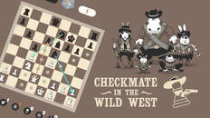 Gameplay | Checkmate in the Wild West - Chess Puzzle Adventure