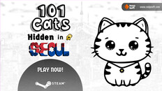 Gameplay | TRAILER - 101 Cats Hidden in Seoul - PLAY NOW!