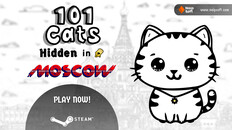 Gameplay | TRAILER - 101 Cats Hidden in Moscow - PLAY NOW!
