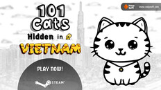 Spelupplägg | TRAILER - 101 Cats Hidden in Vietnam - PLAY NOW!