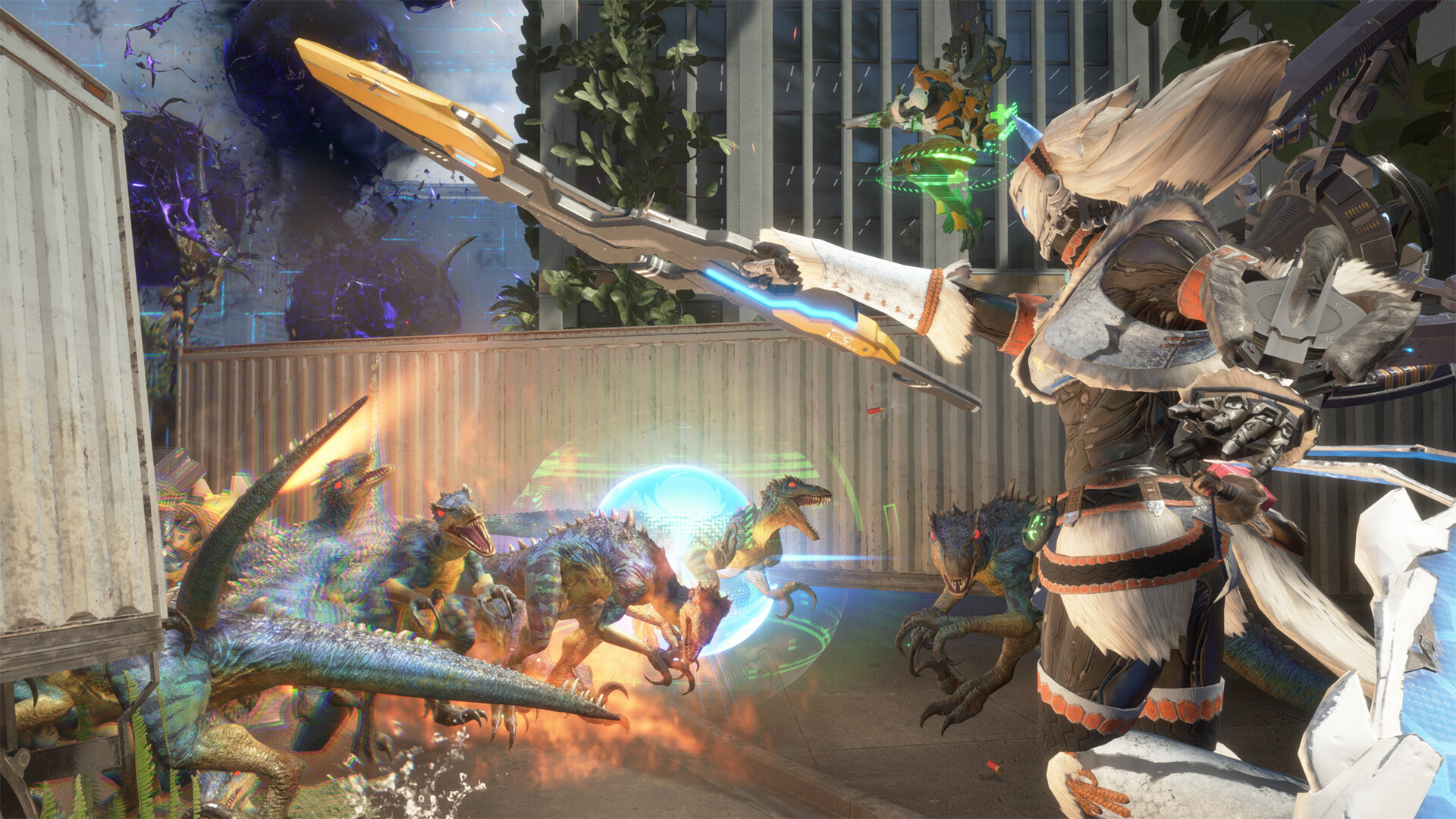 Exoprimal - Skywave Monster Hunter Set screenshot 1