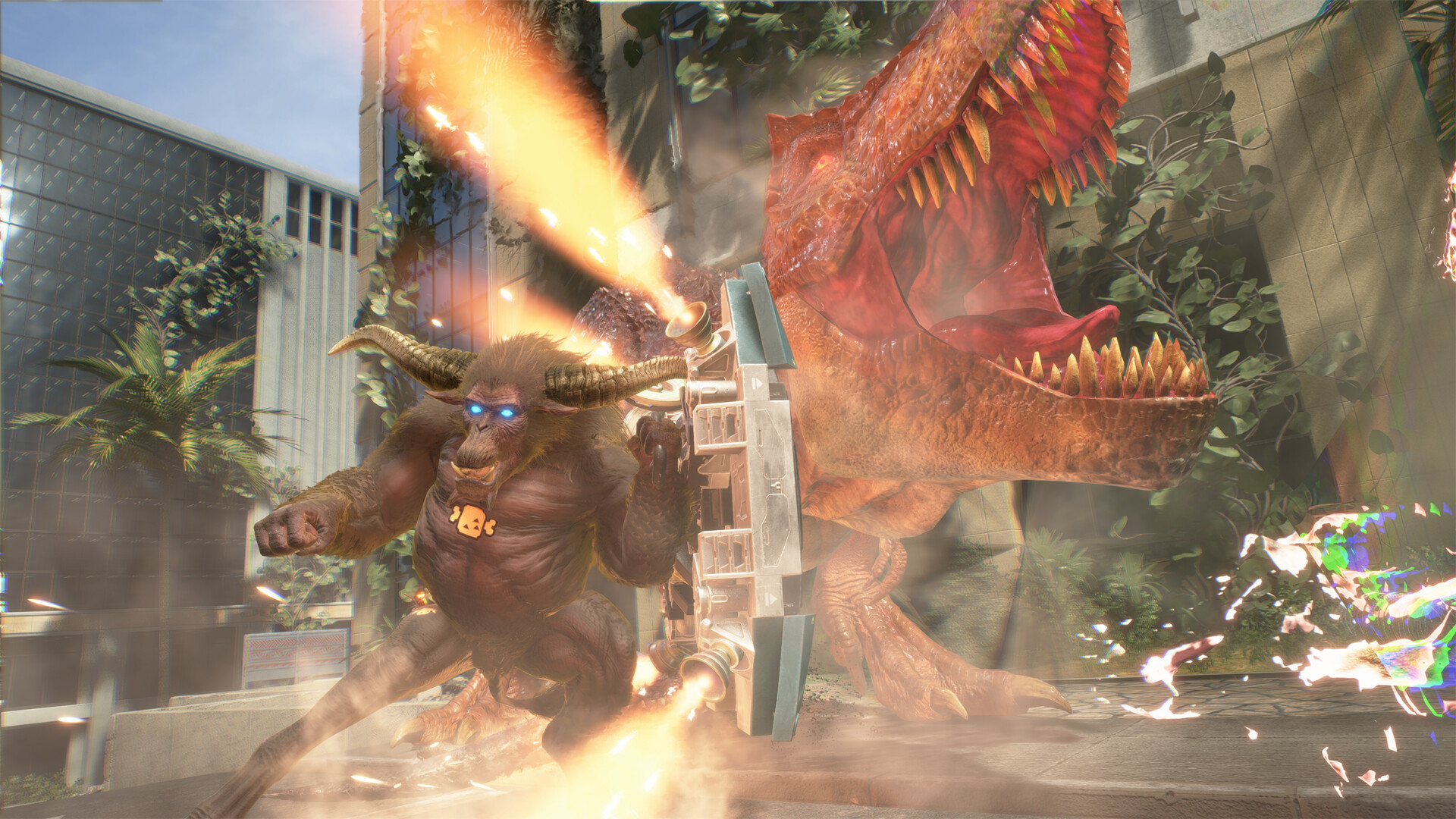 Exoprimal - Roadblock Monster Hunter Set screenshot 1