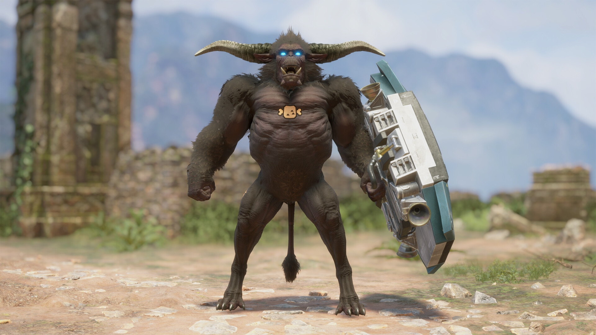 Exoprimal - Roadblock Monster Hunter Set screenshot 3