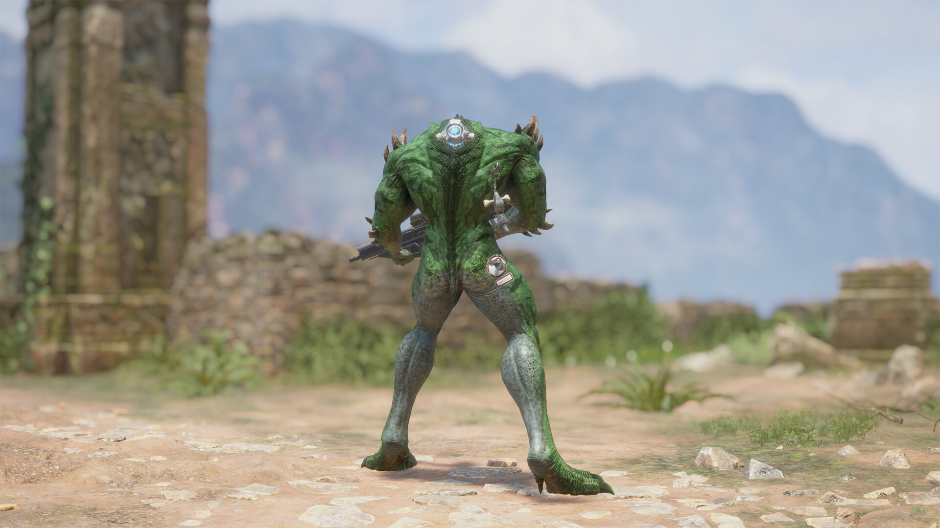 Exoprimal - Deadeye Alpha Deinonychus Body Set screenshot 2