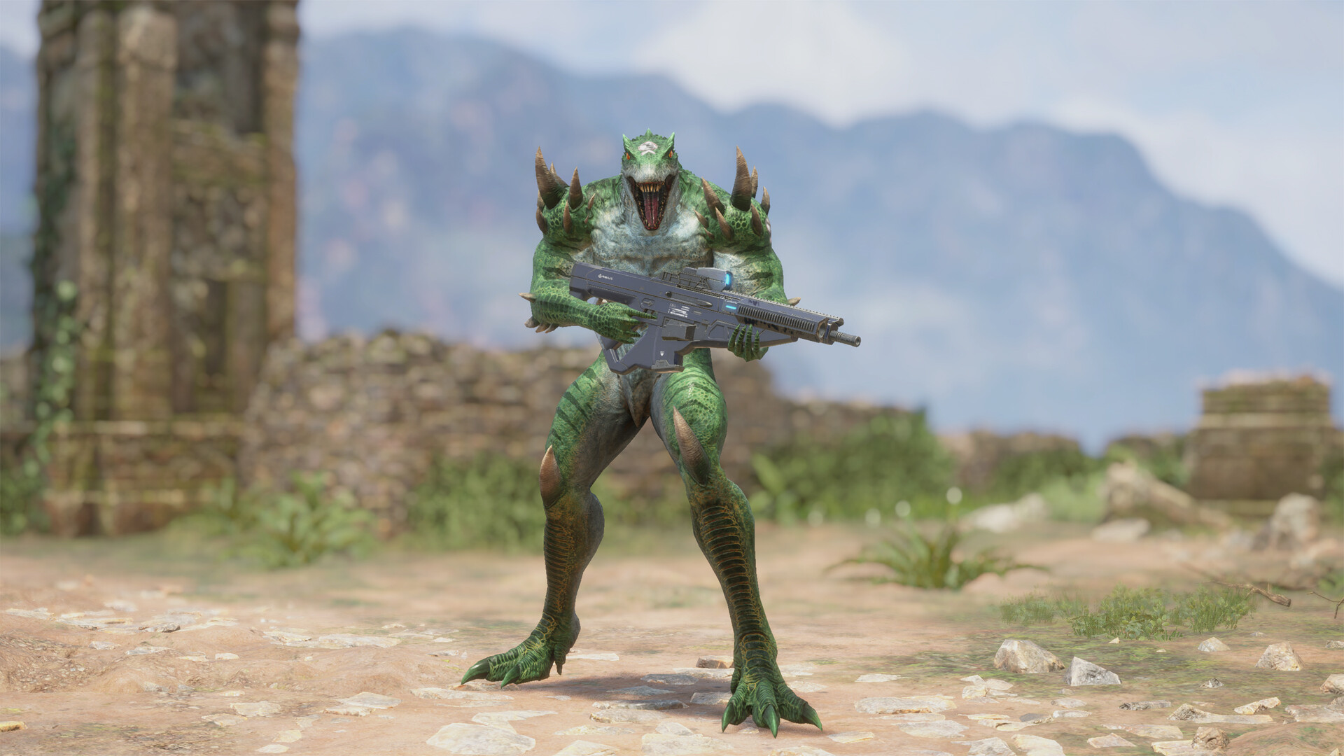 Exoprimal - Deadeye Alpha Deinonychus Body Set screenshot 1