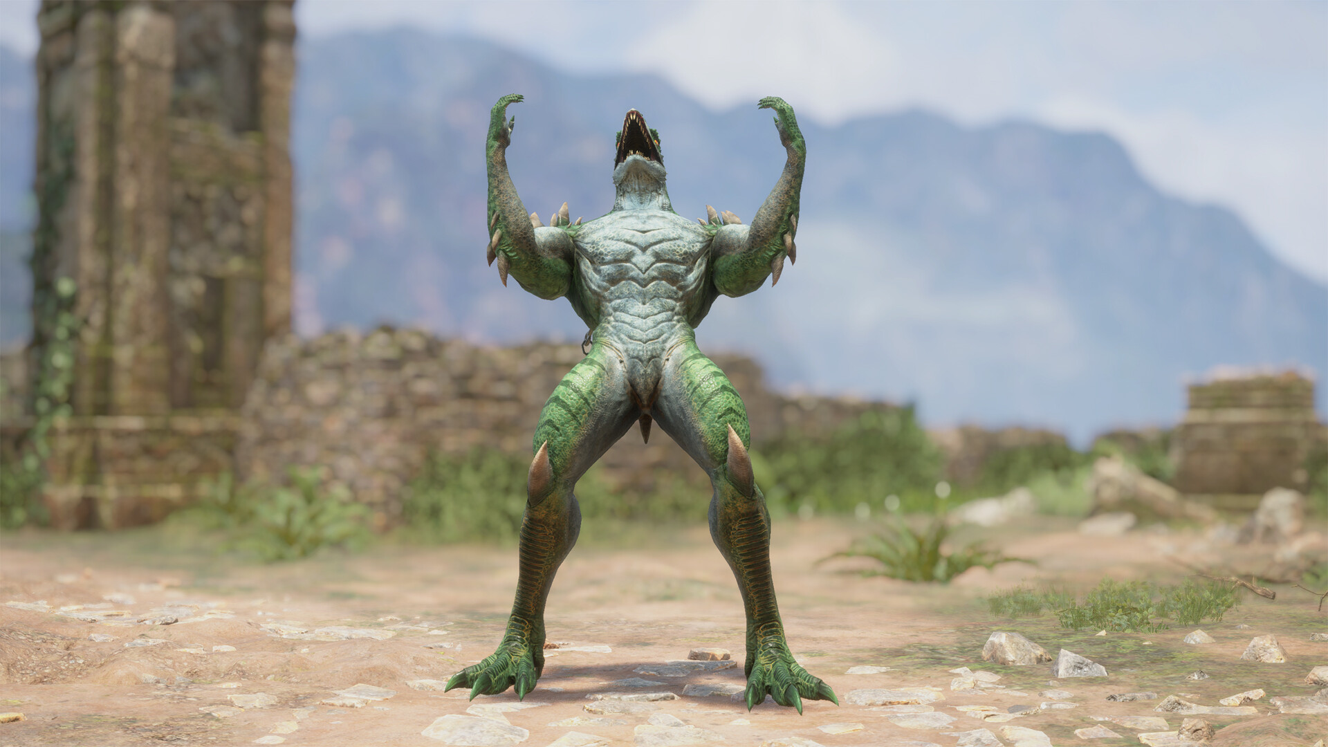 Exoprimal - Deadeye Alpha Deinonychus Body Set screenshot 3