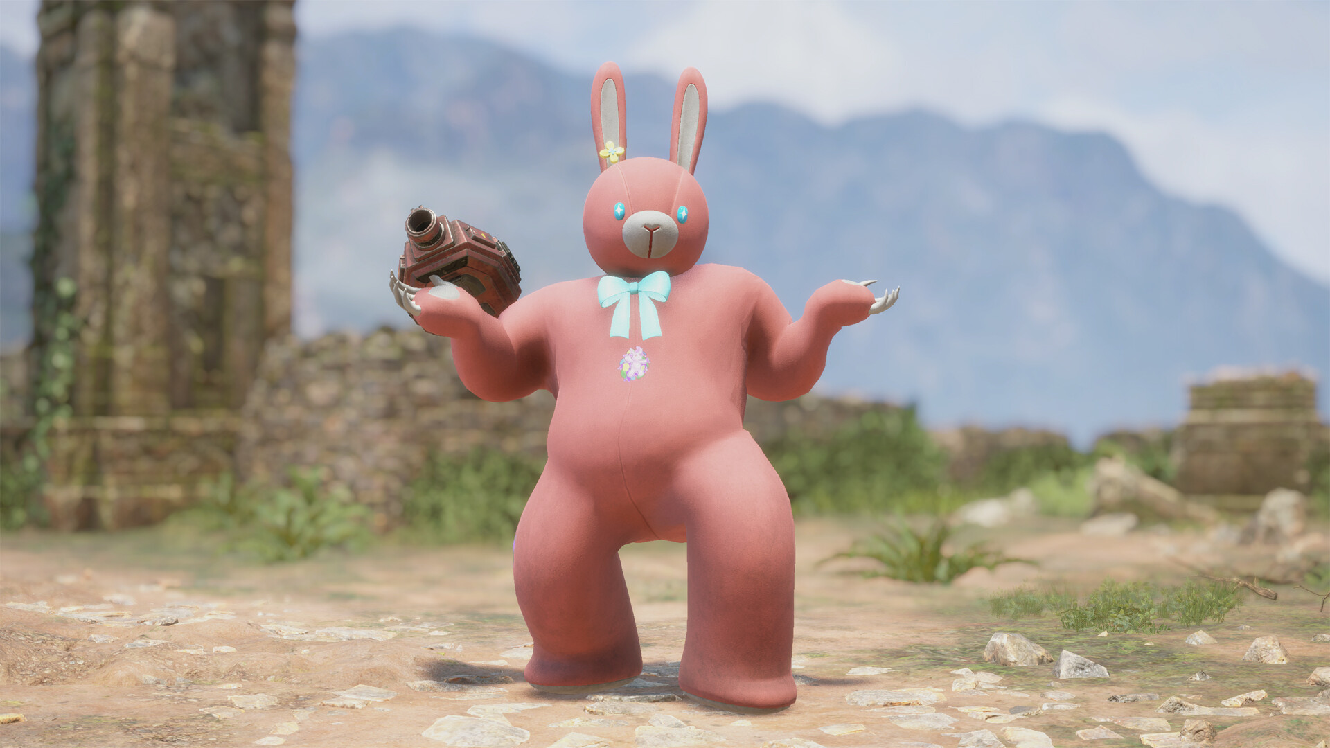 Exoprimal - Roadblock Alpha Big Bunny Set screenshot 3